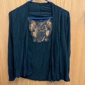 Black medium cardigan